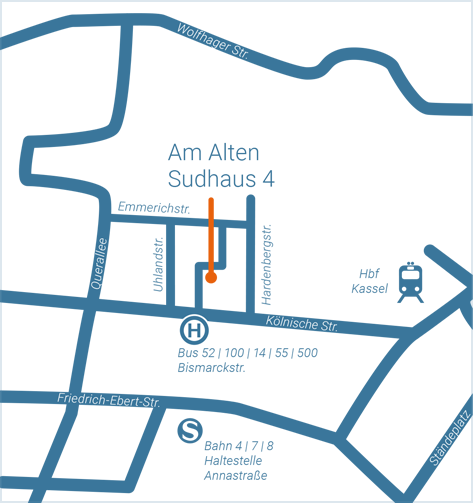 Karte - Am Alten Sudhaus 4